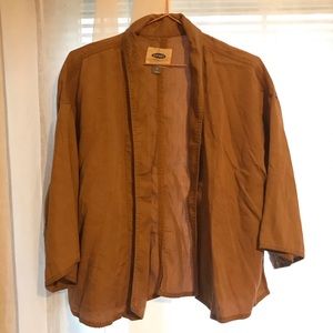 Old Navy Super Soft Kimono Sleeved Camel Blazer 🔥